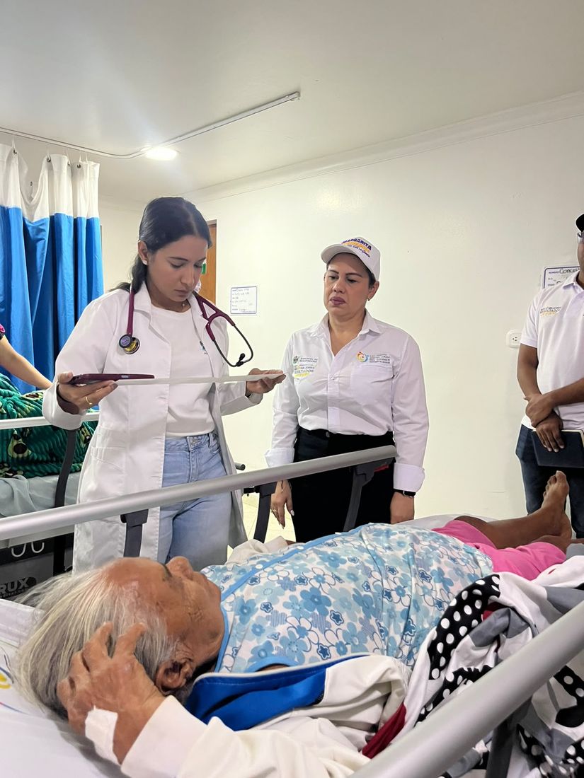 Ronda médica en hospitalización
